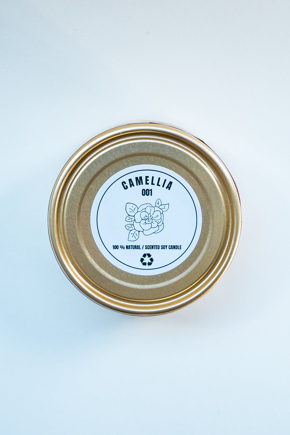 Camellia Canned Candle