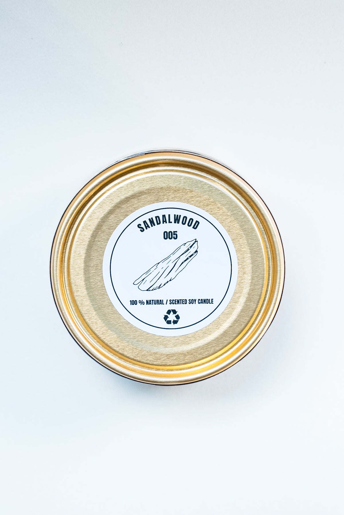 Sandalwood Canned Candle