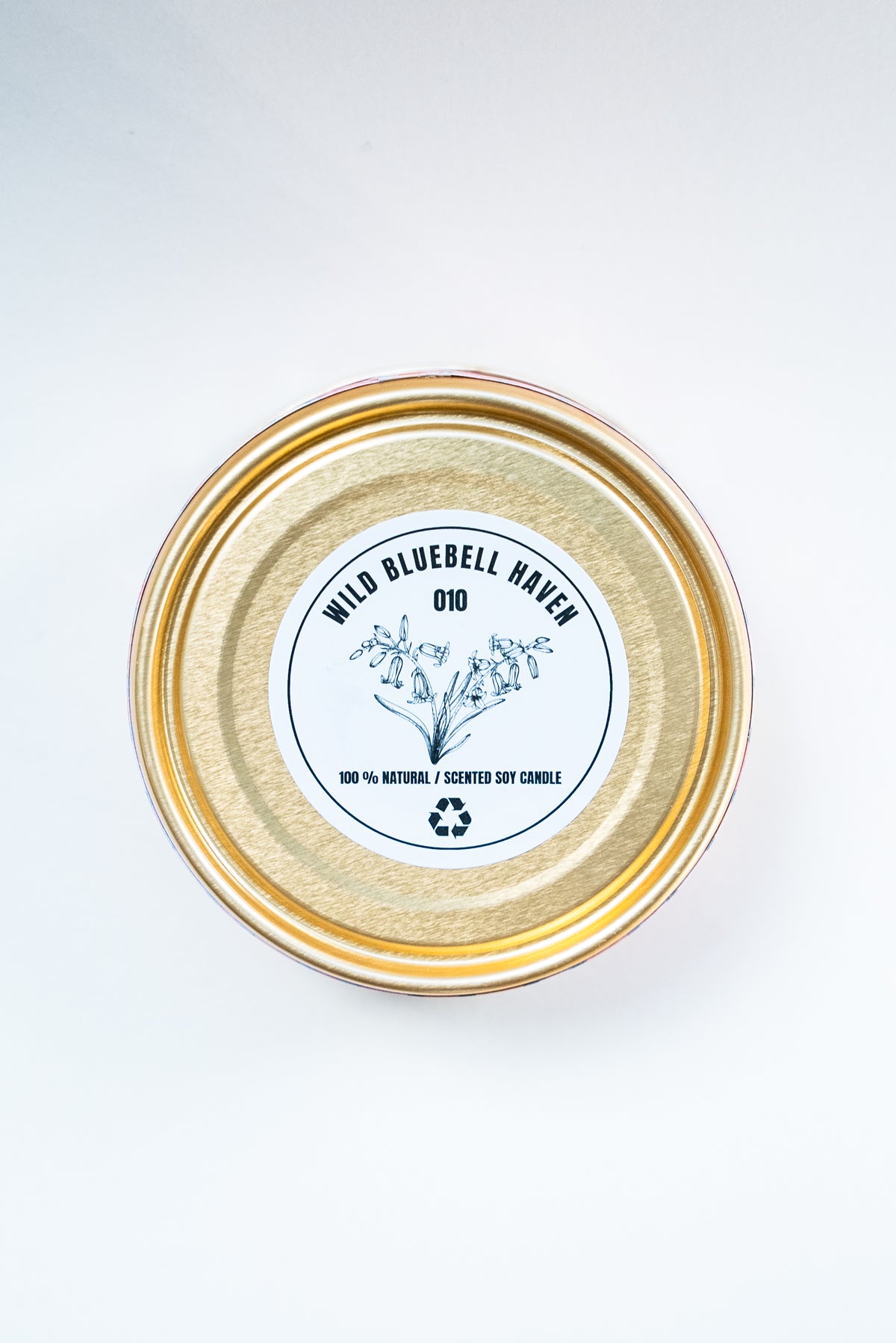 Wild Bluebell Haven Canned Candle